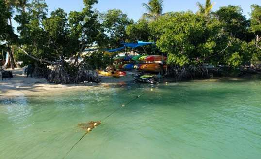 Bootjes bij Key West